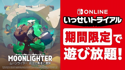 画像ギャラリー No.001のサムネイル画像 / いっせいトライアルの次回対象ソフトは,アクションRPGと経営シムが融合した「ムーンライター 店主と勇者の冒険」に決定