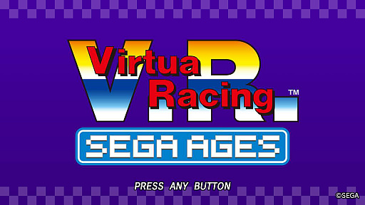 画像ギャラリー No.001のサムネイル画像 / 「SEGA AGES バーチャレーシング」の最新情報を公開。オンライン2人対戦のほか1台のSwitchで最大8人でのオフライン対戦を実現