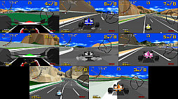 画像ギャラリー No.002のサムネイル画像 / 「SEGA AGES バーチャレーシング」の最新情報を公開。オンライン2人対戦のほか1台のSwitchで最大8人でのオフライン対戦を実現