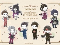 カプコンカフェ「逆転裁判」シリーズ＆アニメ「夜は猫といっしょ」コラボが本日スタート。メディア向け試食会の様子をお届け