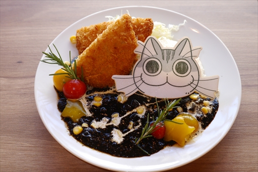画像ギャラリー No.050のサムネイル画像 / カプコンカフェ「逆転裁判」シリーズ&アニメ「夜は猫といっしょ」コラボが本日スタート。メディア向け試食会の様子をお届け