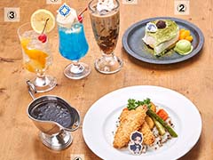 カプコンカフェ 梅田店「逆転裁判」「大逆転裁判」コラボメニューを公開。レトロ喫茶風＆和風なメニューが勢ぞろい