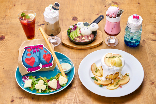 画像ギャラリー No.006のサムネイル画像 / カプコンカフェ「逆転裁判」コラボメニュー試食会をレポート。マジシャン姿のキャラクターがあしらわれたグッズも展開