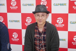 画像ギャラリー No.014のサムネイル画像 / 「逆転裁判123 成歩堂セレクション」発売記念イベントレポート。プロデューサーの江城氏がゴドー検事となり,ファンと触れあった