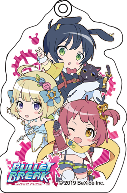 画像ギャラリー No.002のサムネイル画像 / 「バレットブレイク」,9月17日にリリース決定。事前登録をした人には限定アクリルキーホルダーをTGS 2019にてプレゼント予定