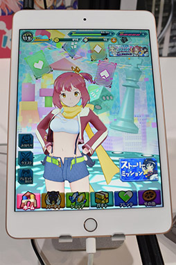 画像ギャラリー No.002のサムネイル画像 / ［TGS 2019］「バレットブレイク」の試遊機をプレイ。かわいい女の子達を引っ張りまくってバグだらけのゲーム世界を救おう