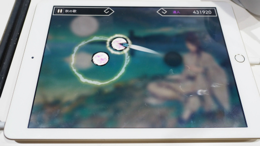 画像ギャラリー No.007のサムネイル画像 / ［TGS 2018］えっ，漢詩×音楽ゲームって？　台湾発のスマホアプリ「陽春白雪 -Lyrica-」をプレイしてみた