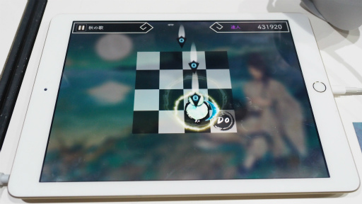 画像ギャラリー No.009のサムネイル画像 / ［TGS 2018］えっ，漢詩×音楽ゲームって？　台湾発のスマホアプリ「陽春白雪 -Lyrica-」をプレイしてみた
