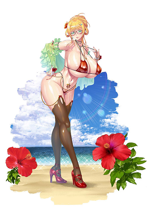画像ギャラリー No.012のサムネイル画像 / 「対魔忍RPG」,期間限定レイドイベント“人魚の住む海”開催