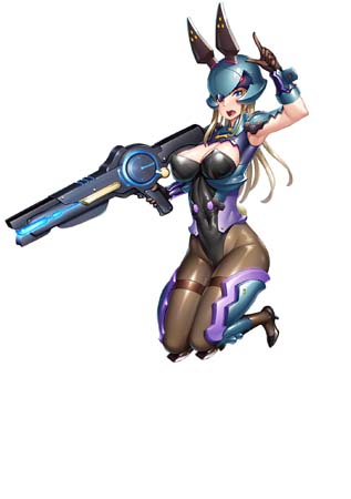 画像ギャラリー No.017のサムネイル画像 / 「対魔忍RPG」,マップイベント“バニーの亡霊”に「信楽まめ」が登場。ピックアッププレミアムガチャも開催中
