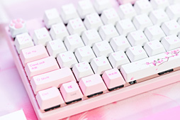 画像ギャラリー No.003のサムネイル画像 / ［TGS 2018］ロマンスゲームコーナーでカラフルなメカニカルキーボードに遭遇。なんでこんなところに？