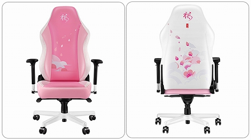 画像ギャラリー No.003のサムネイル画像 / パンダ風や桜柄など個性的なVarmilo製ゲーマー向けチェアが登場