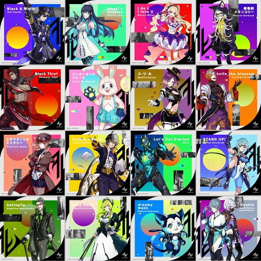 画像ギャラリー No.001のサムネイル画像 / 「ゼノンザード」のキャラソン&キャラBGM全16曲が各音楽配信サイトにてリリース