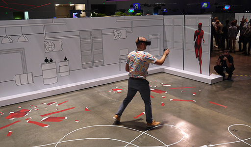 画像ギャラリー No.006のサムネイル画像 / 一体型VR HMD「Oculus Quest」実機プレイ。激しいラリーを満喫できるVRテニスゲーム「Tennis Scramble」など3作品をチェックしてきた