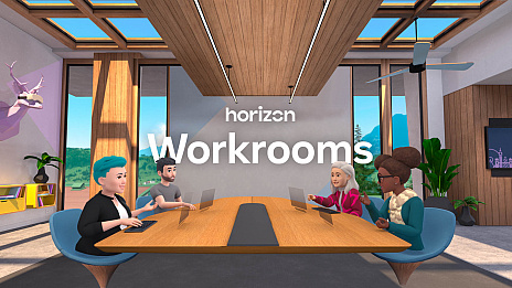 画像ギャラリー No.001のサムネイル画像 / Facebook，「Oculus Quest 2」を使ったバーチャル会議室“Horizon Workrooms”のβ版を公開