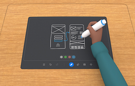 画像ギャラリー No.008のサムネイル画像 / Facebook，「Oculus Quest 2」を使ったバーチャル会議室“Horizon Workrooms”のβ版を公開