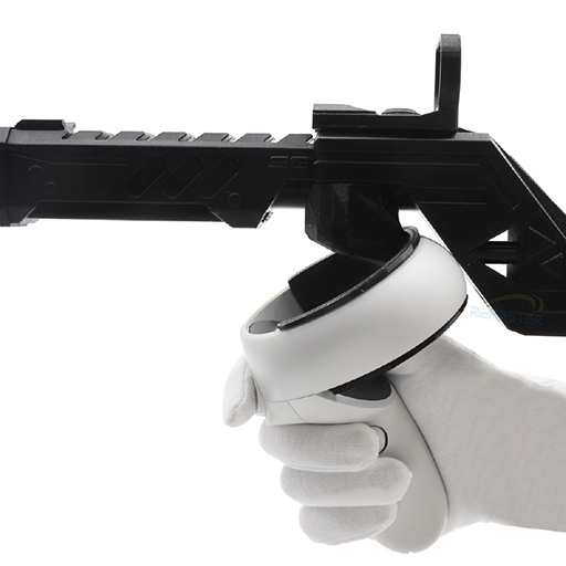 画像ギャラリー No.005のサムネイル画像 / Meta Quest 2コントローラに装着して使う銃型アタッチメントが登場
