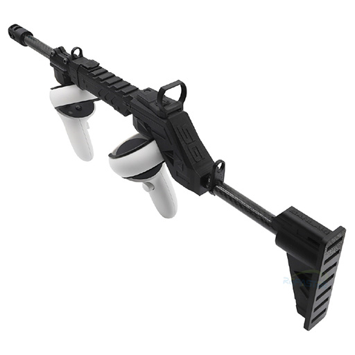 画像ギャラリー No.007のサムネイル画像 / Meta Quest 2コントローラに装着して使う銃型アタッチメントが登場