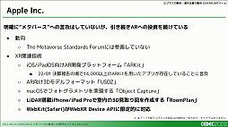 画像ギャラリー No.038のサムネイル画像 / ［CEDEC 2022］XRとメタバース業界で過去1年間に起きた，技術やビジネスの動向を凝縮して語るセッションをレポート