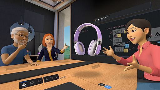 画像ギャラリー No.010のサムネイル画像 / ハイエンドVR HMD「Meta Quest Pro」正式発表。薄型パンケーキレンズ採用でスリム化，10月26日に22万6800円（税込）で発売