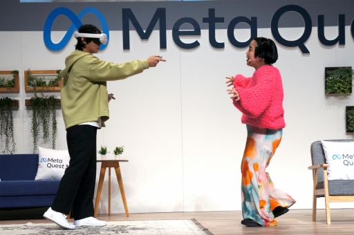 画像ギャラリー No.001のサムネイル画像 / 「Meta Quest 3」発売記念イベントと体験イベントをレポート。MRの新しい時代が到来! さらに快適で没入感が増した最新HMDに触れてみよう