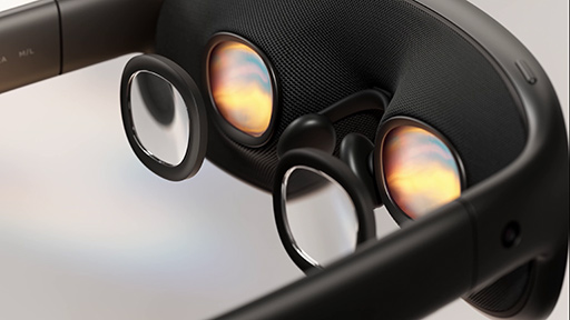 画像ギャラリー No.011のサムネイル画像 / 大幅に軽くなり，メガネのようにかけられるVR HMD「Meta VR Glasses」発表。発売時期は2027年春の予定