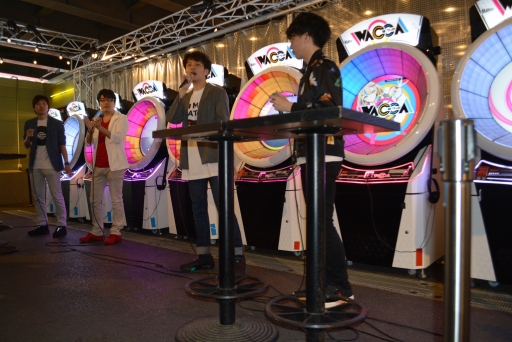 画像ギャラリー No.004のサムネイル画像 / 新作リズムゲーム「WACCA」の先行無料体験会が順次開催。制作者とHARDCORE TANO*Cメンバーも登場した初日の東京会場をレポート