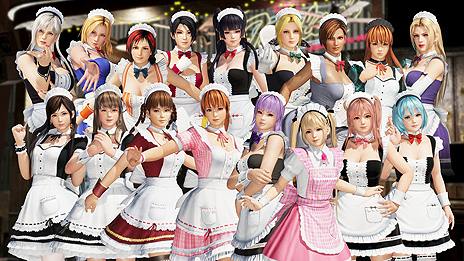 画像ギャラリー No.014のサムネイル画像 / AC版「DEAD OR ALIVE 6」にDOAXVVコラボキャラ・たまきが本日追加。“光る！SF ボディスーツ”など多数のコスチュームも