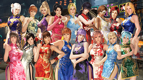画像ギャラリー No.015のサムネイル画像 / AC版「DEAD OR ALIVE 6」にDOAXVVコラボキャラ・たまきが本日追加。“光る！SF ボディスーツ”など多数のコスチュームも