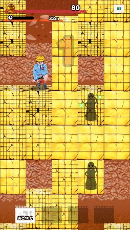 画像ギャラリー No.002のサムネイル画像 / 砂場を掘ってハニワを発掘しよう。スマホ向けアクション「ハニワほるほる」を紹介する「(ほぼ)日刊スマホゲーム通信」第1852回