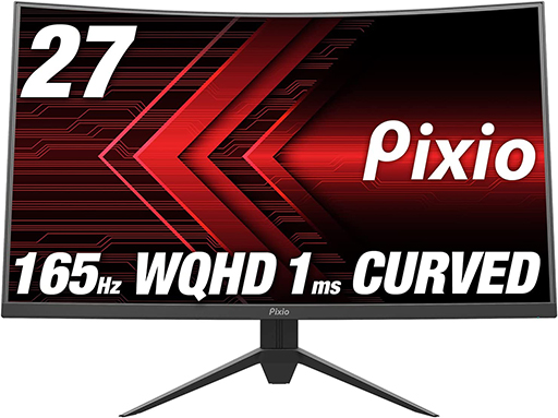 画像ギャラリー No.002のサムネイル画像 / 税込約4万円のPixio製27インチゲーマー向け湾曲型液晶ディスプレイ計2製品が発売
