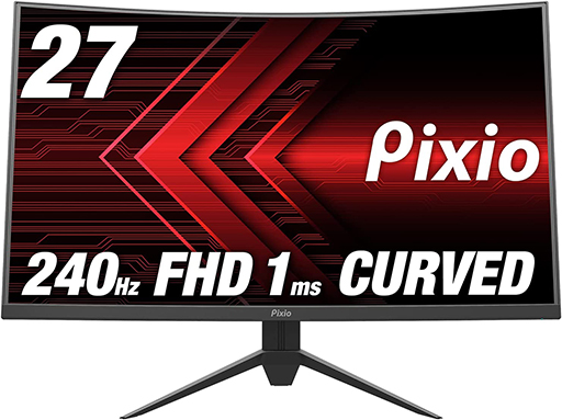 画像ギャラリー No.004のサムネイル画像 / 税込約4万円のPixio製27インチゲーマー向け湾曲型液晶ディスプレイ計2製品が発売