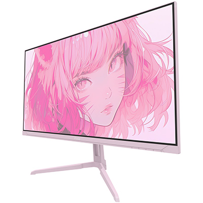 画像ギャラリー No.006のサムネイル画像 / 23.8型200Hz表示で2万円台のPixio製ゲーマー向けディスプレイに,明るいパステルブルーとパステルピンクのカラバリが登場
