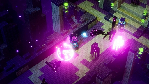 画像ギャラリー No.003のサムネイル画像 / 「Minecraft Dungeons」の最新DLC「Echoing Void」は,2021年7月28日に発売。物語の最終章は「ジ・エンド」で繰り広げられる