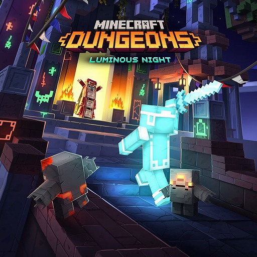 画像ギャラリー No.001のサムネイル画像 / 「Minecraft Dungeons」，シーズンアドベンチャー第2弾“Luminous Night”を4月20日に配信。夜のタワーを攻略して報酬を手に入れよう