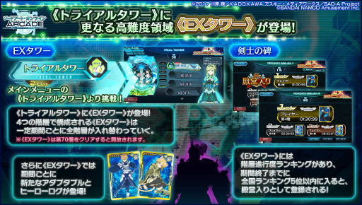 画像ギャラリー No.002のサムネイル画像 / 「SAOAC ディープ・エクスプローラー」EXタワーなどが追加