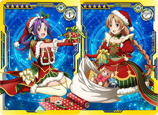 画像ギャラリー No.005のサムネイル画像 / 「SAOAC ディープ・エクスプローラー」,クリスマス衣装カードのプロモーションムービー公開
