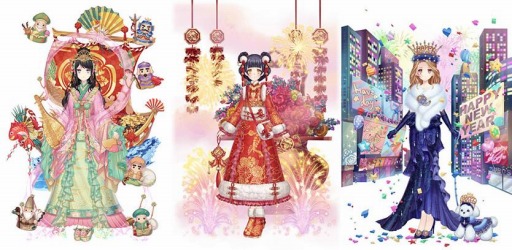 画像ギャラリー No.004のサムネイル画像 / 「Alice Closet」でアルカナエンプレスの設計図ロテリーが開催。新年をテーマにした衣装も登場