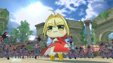 画像ギャラリー No.013のサムネイル画像 / Nintendo Switch版「Fate/EXTELLA LINK」が2019年1月31日に発売。ネロ&玉藻の前&アルテラの新規衣装「ふにふに衣装」3種が追加
