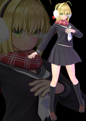 画像ギャラリー No.029のサムネイル画像 / Nintendo Switch版「Fate/EXTELLA LINK」が2019年1月31日に発売。ネロ&玉藻の前&アルテラの新規衣装「ふにふに衣装」3種が追加