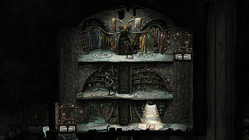 画像ギャラリー No.005のサムネイル画像 / Amanita Designの新作「Creaks」は，手書き風グラフィックスによるホラー色の強いアドベンチャーゲーム
