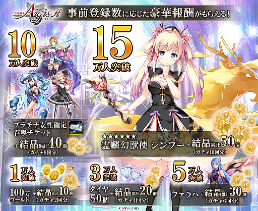 画像ギャラリー No.003のサムネイル画像 / Android版「千年戦争アイギスA」の事前登録受付がスタート