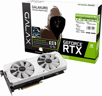 画像ギャラリー No.003のサムネイル画像 / GALAKURO,GeForce RTX 2080 Ti/2080/2070/2060搭載カード4製品を発売