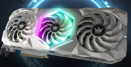 画像ギャラリー No.003のサムネイル画像 / GALAKURO,白色3連ファンクーラー搭載のRTX 3080 Tiカードを発売