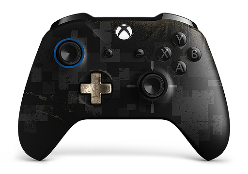 画像ギャラリー No.002のサムネイル画像 / Xbox One純正ゲームパッドの「PUBG」モデルが直販限定で国内発売決定。デジタル迷彩柄でキャラスキン特典付き
