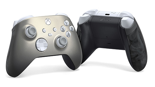 画像ギャラリー No.005のサムネイル画像 / 「Xbox ワイヤレス コントローラー」に，光の角度で色合いが変化するシルバーゴールドの“ルナ シフト”が登場。11月29日発売予定