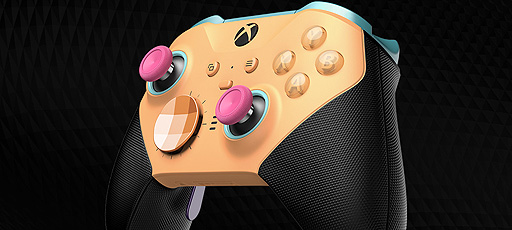 画像ギャラリー No.002のサムネイル画像 / Xbox Design Labのラインナップに「Xbox Elite ワイヤレス コントローラー シリーズ 2」が加わる。自分好みのカラーカスタマイズが可能に