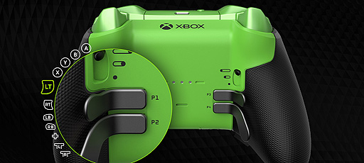 画像ギャラリー No.004のサムネイル画像 / Xbox Design Labのラインナップに「Xbox Elite ワイヤレス コントローラー シリーズ 2」が加わる。自分好みのカラーカスタマイズが可能に