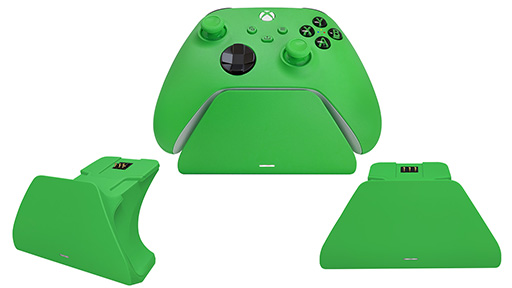 画像ギャラリー No.002のサムネイル画像 / 鮮やかなグリーンのXbox純正ゲームパッドが発売に