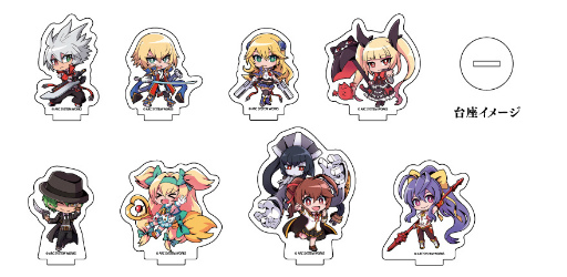 画像ギャラリー No.003のサムネイル画像 / 「BLAZBLUE」ミニキャラ商品が，GraffArt Shopで発売決定